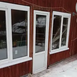 Остекление дачи окнами Rehau