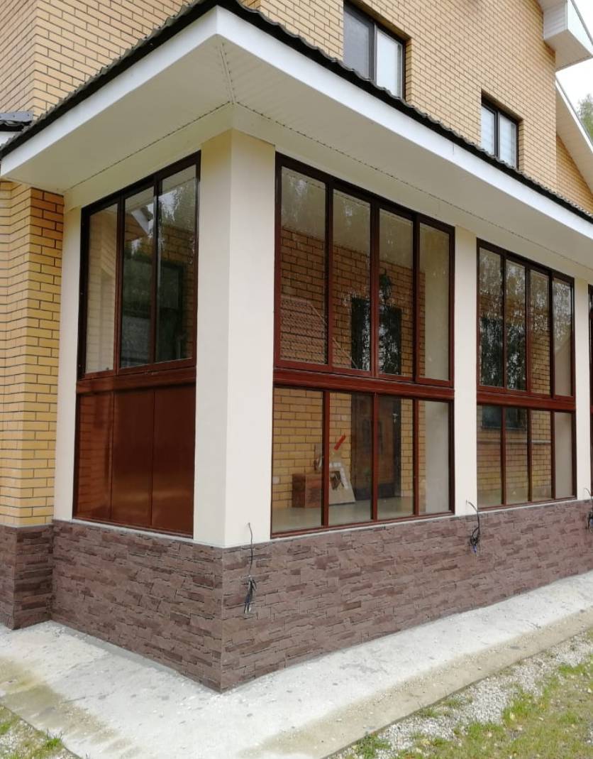 Остекление веранды и террасы